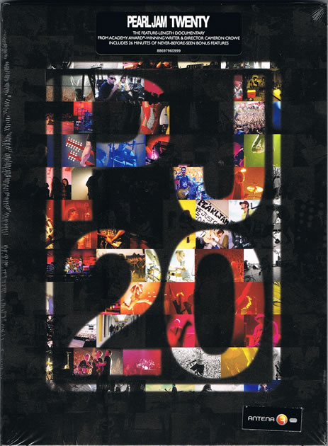 Pearl Jam - Pearl Jam Twenty - 5'' DVD - Cardboard Gatefold Sleeve