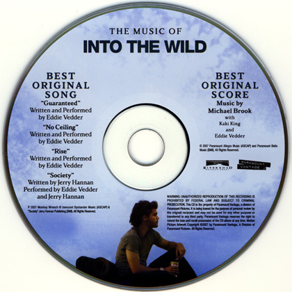 Eddie Vedder The Music Of Into The Wild 5 Cd Plastic